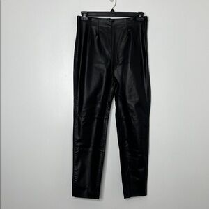 ZARA Faux Leather High Waist Pants Sz XL